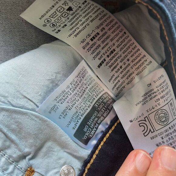 LEVI’S | dark blue 711 skinny fit 32 NWT - Picture 12 of 14